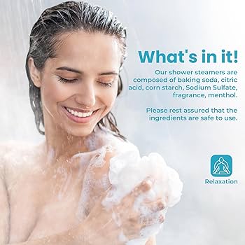 Amazon.com : CalmNFiz Shower Steamers 8 Pack Set Shower Bombs