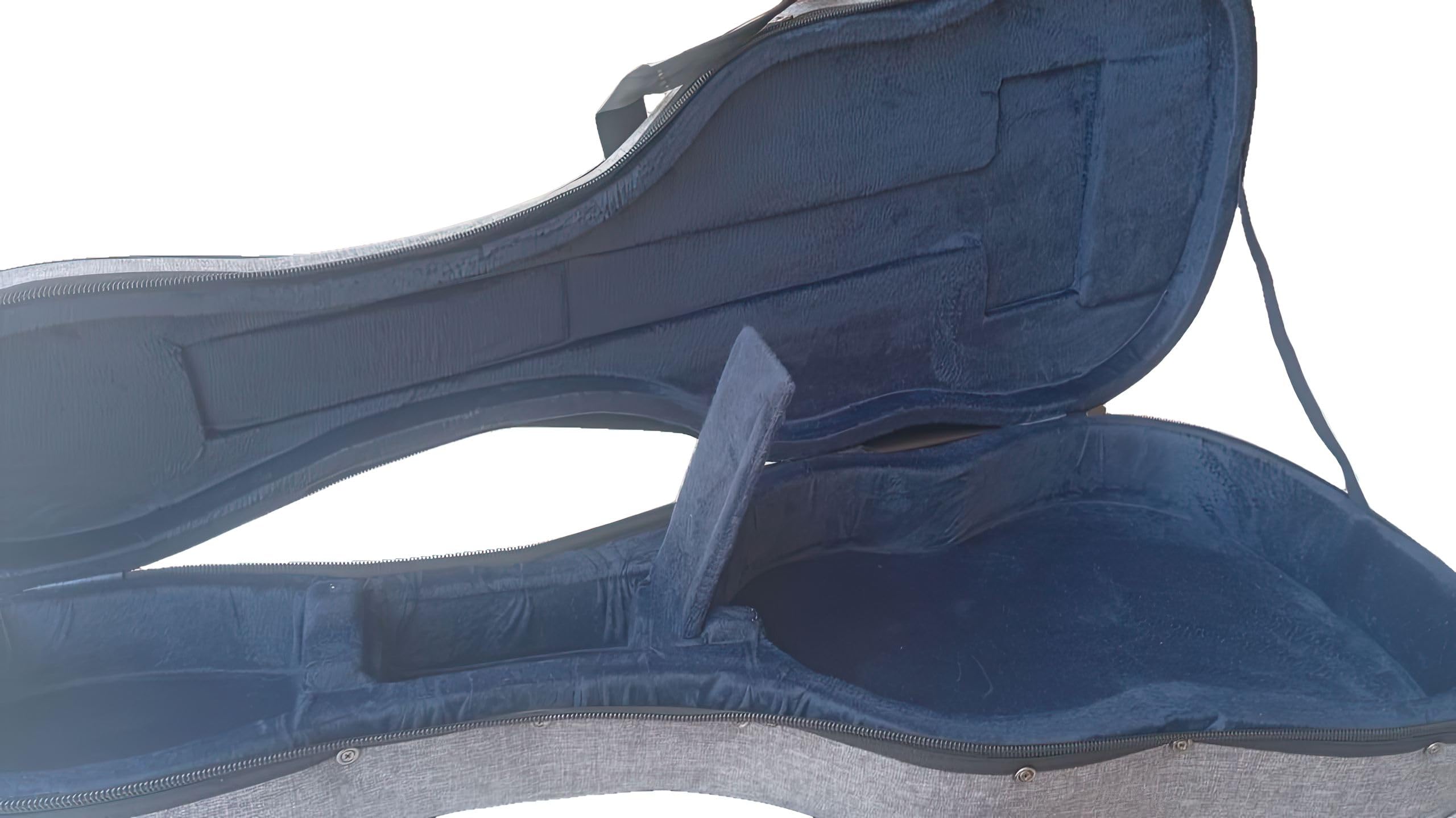 cibeles Estuche Guitarra Clásica Superior, Foam, (Gris Claro)