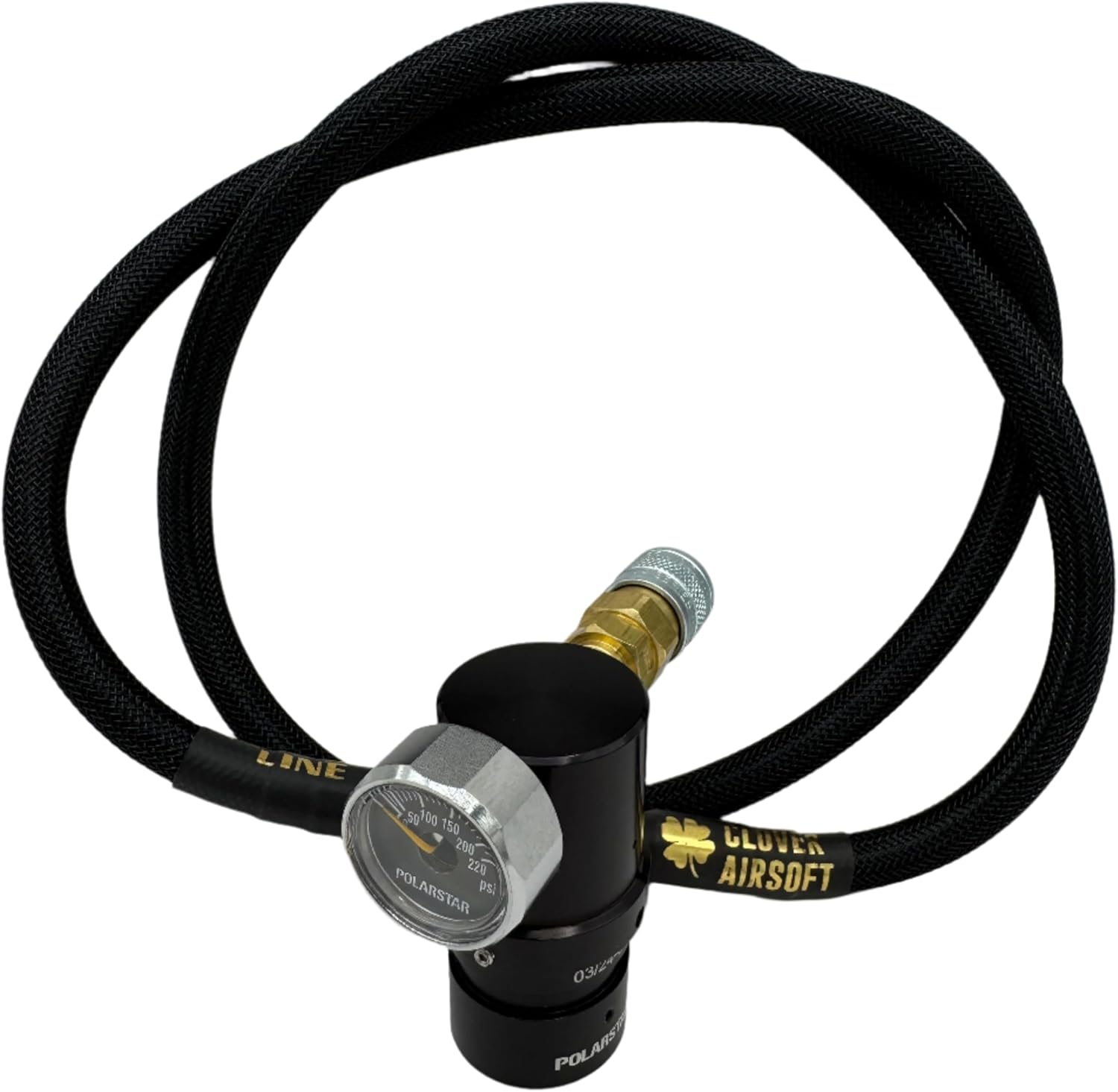 Clover Airsoft-Polarstar Micro Reg (MR) Regulator for Airsoft | Fast Refresh Rate | Made in The USA | Compatible with All Major HPA Engines