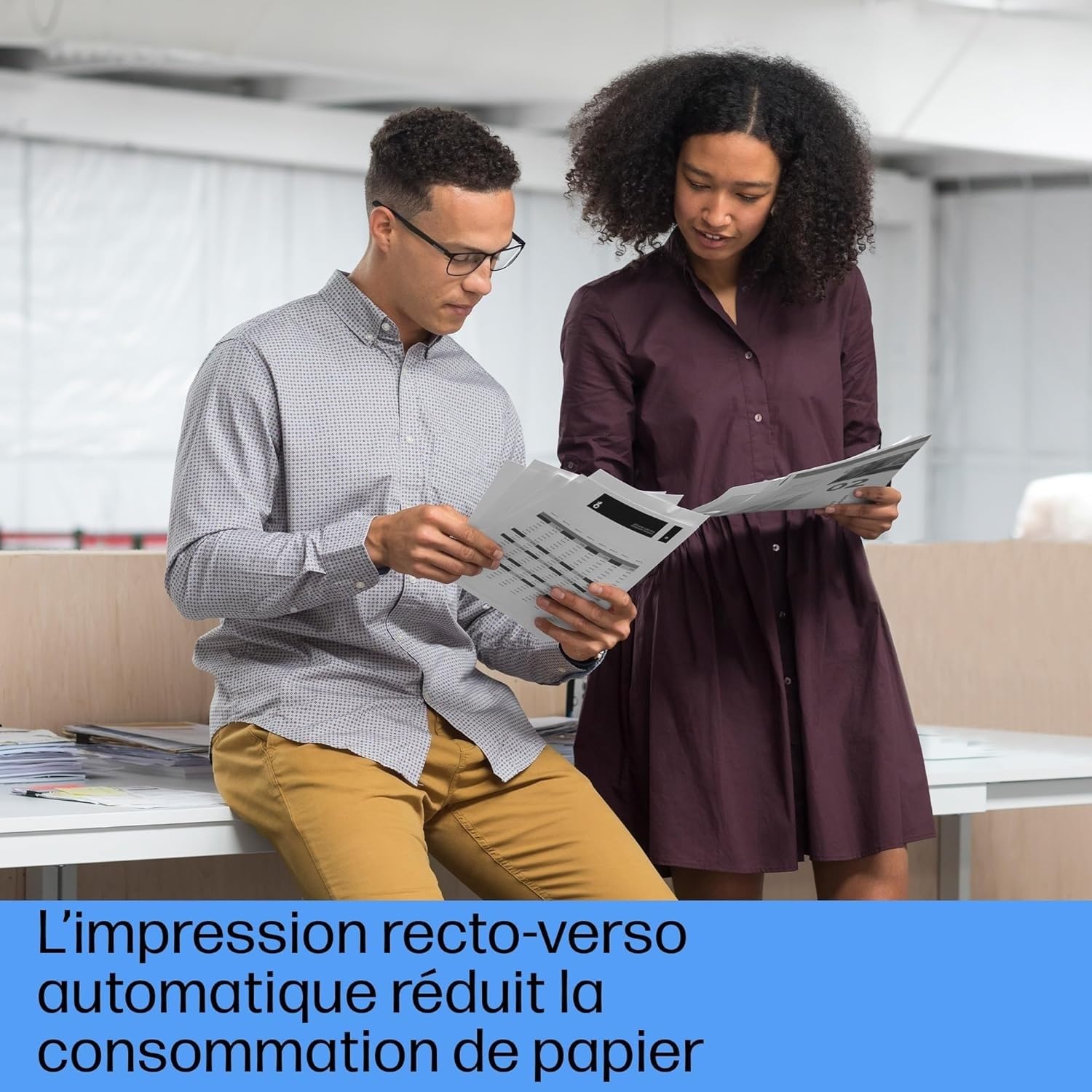 HP LaserJet Pro 4002dn, 2Z605F, imprimante monofonction A4, impression recto verso automatique en noir et blanc, 42 ppm, USB, USB Host, Gigabit Ethernet, HP Smart, Blanche