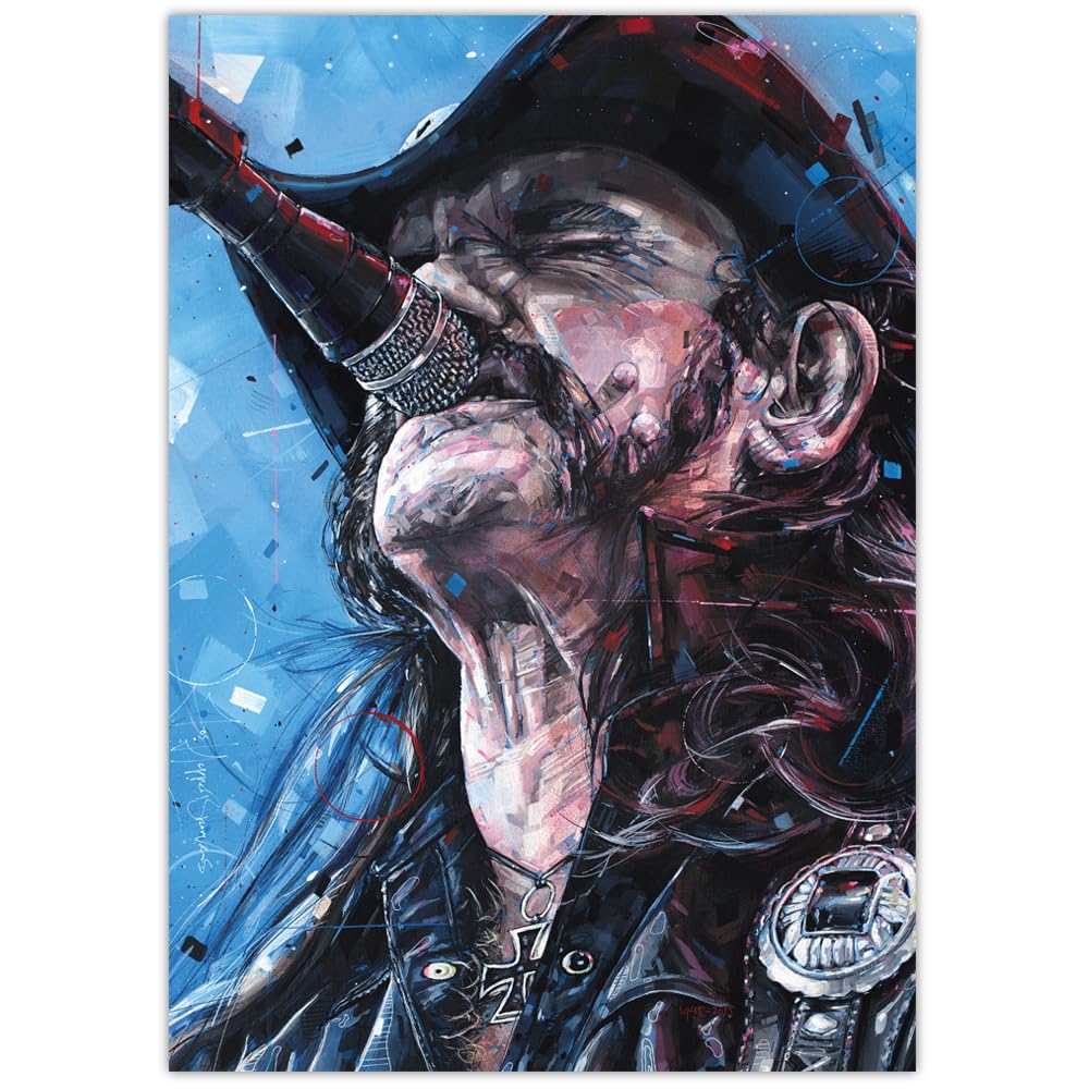 JosHoppenbrouwers Lemmy Kilmister, Motörhead poster 29,7x42cm (A3)