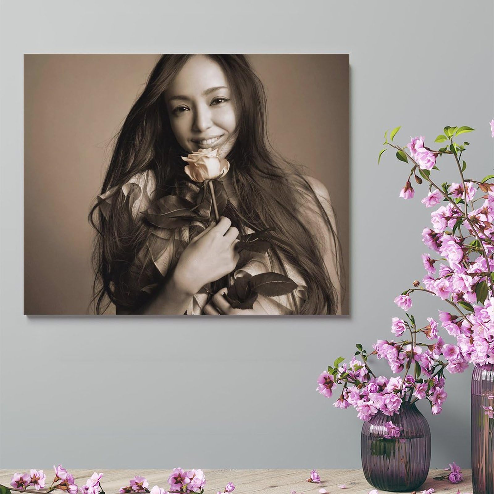 Amazon.co.jp: 安室奈美恵 装飾画 インテリア絵画 アートパネル