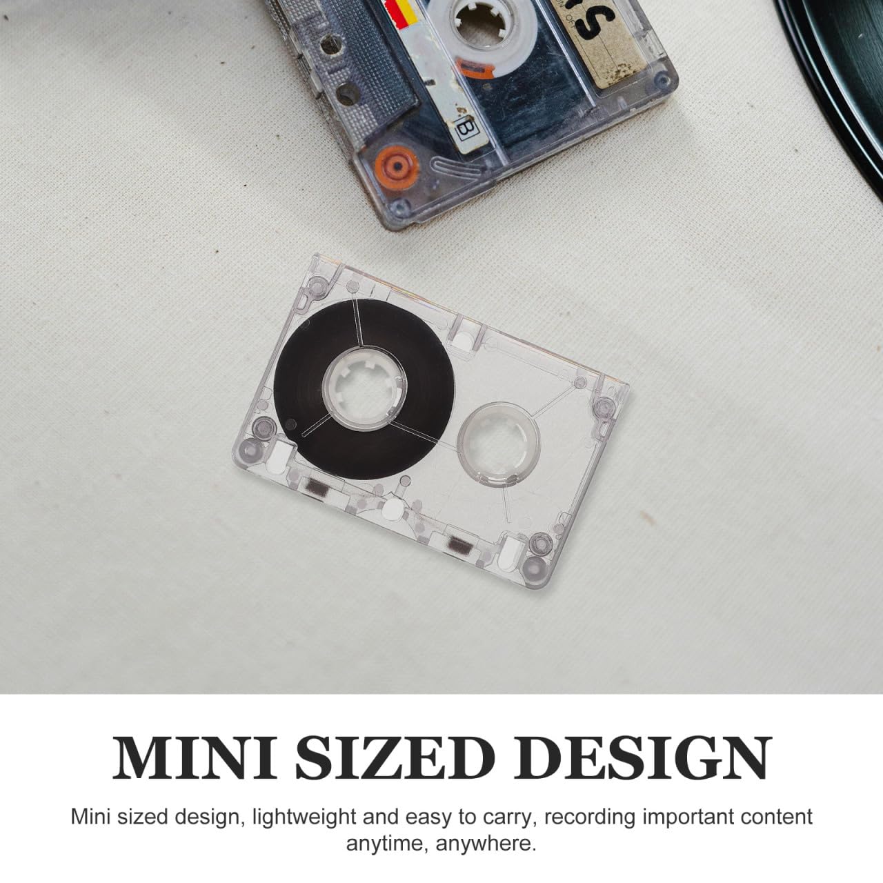 Blanche Cassettes Audio Vierge 60 Minutes Plastique DIY
