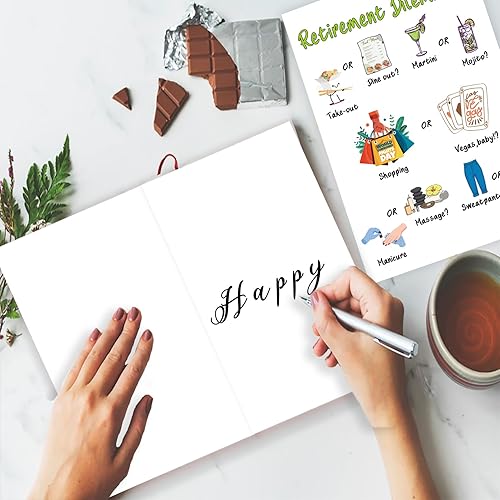 Miniatura 5 de jubilación jubilarse disfrutar jubilado nuevo comienzo jubilado tarjeta de felicitación regalo regalo feliz divertido dulce futuro él sus mujeres