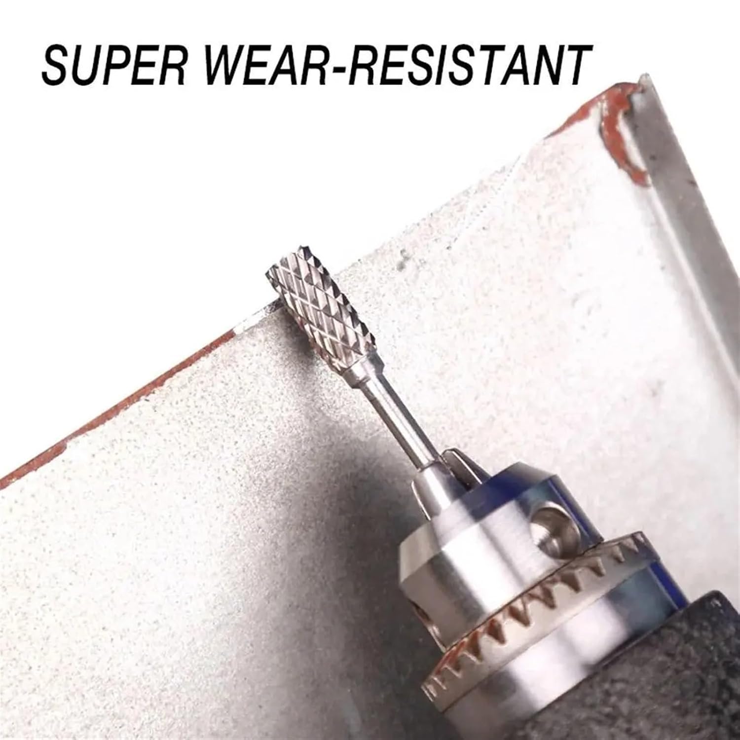 10 Kinds of Carbide Drill Bit Tungsten Steel Carbide Rotary File Electric Milling Cutter Grinding Head Tool Grinders Accessories 1Pcs(B-1)