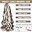 COOKOO 9 Packs French Curly Braiding Hair 22 Inch for Goddess Box Braids with Loose Wave Curly Ends Mix Black and Blonde Pre Stretched French Curls Synthetic Hair Extentions for Women P1B/27/613