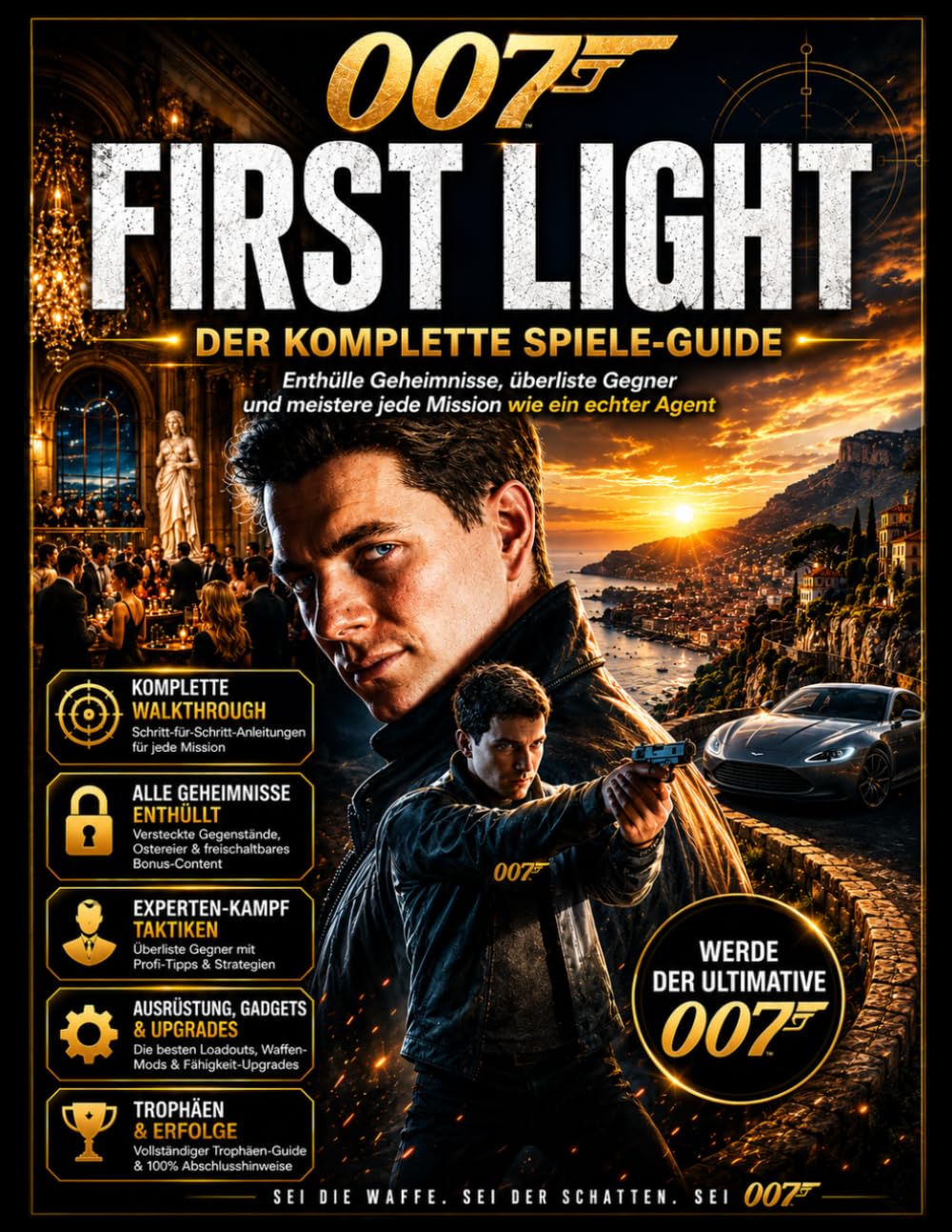007: FIRST LIGHT VOLLSTÄNDIGER SPIELANLEITUNG: Entdecke Geheimnisse, überliste deine Feinde und meistere jede Mission wie ein wahrer Agent.