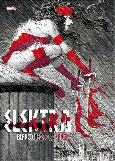 Elektra: Blanco Negro y Sangre. Marvel Treasury Edition