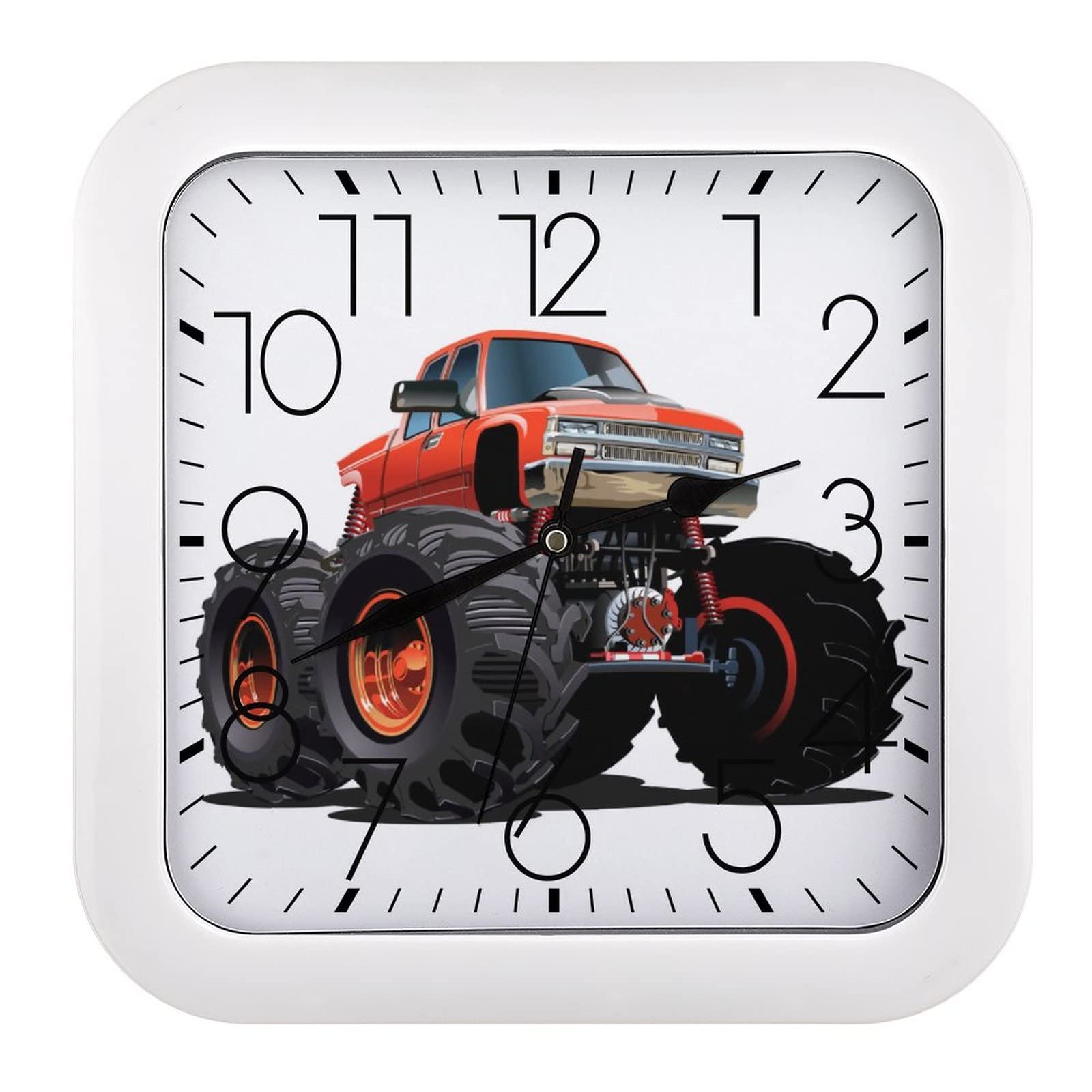 Pelleteuse horloge murale moderne pour stopper le tic-tac stressant dans votre bureau