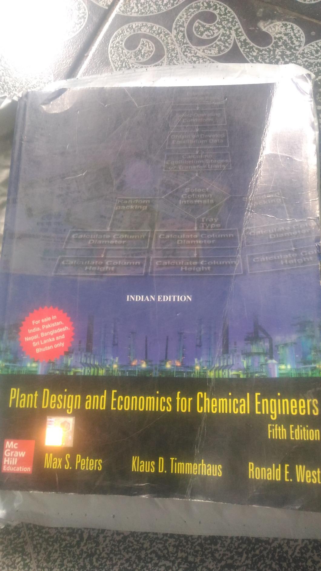 Plant Design and Economics for Chemical Engineers : Peters M: Amazon.in ...