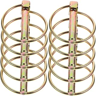 BESTOYARD 10 Peças De Peças De Tratores Agrícolas Durável Pino De Lynch Pino De Lynch Para Cortadores De Grama Kit De Variedade De Pino De Travamento De Engate De Reboque Trava De