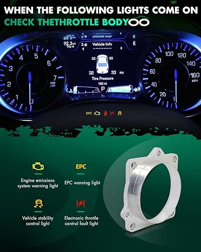 Miniatura 7 de SCITOO Cuerpo electrónico del acelerador compatible con Dodge 1994-2002 para Ram 1500 | 1994-2002 para Dodge para Ram 2500 | 1994-2002 para Dodge