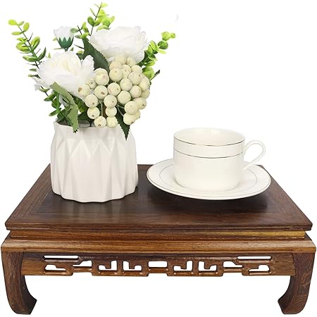 Klappbarer Couchtisch Holz - Platzsparender Beistelltisch 80x50cm