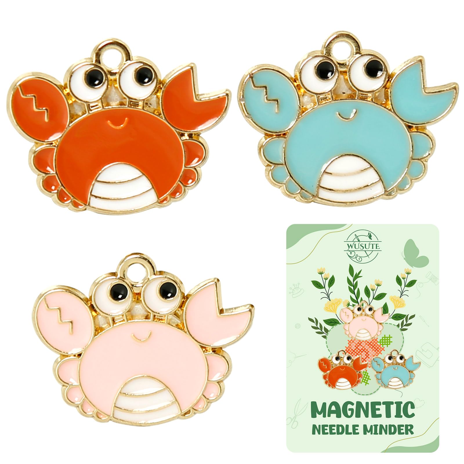 3 Pack Needle Minders for Needlepoint, Cute Funny Animals Needle Minder Magnet for Cross Stitch and Embroidery, Sewing Needlework Accessories for Organizing-image-18