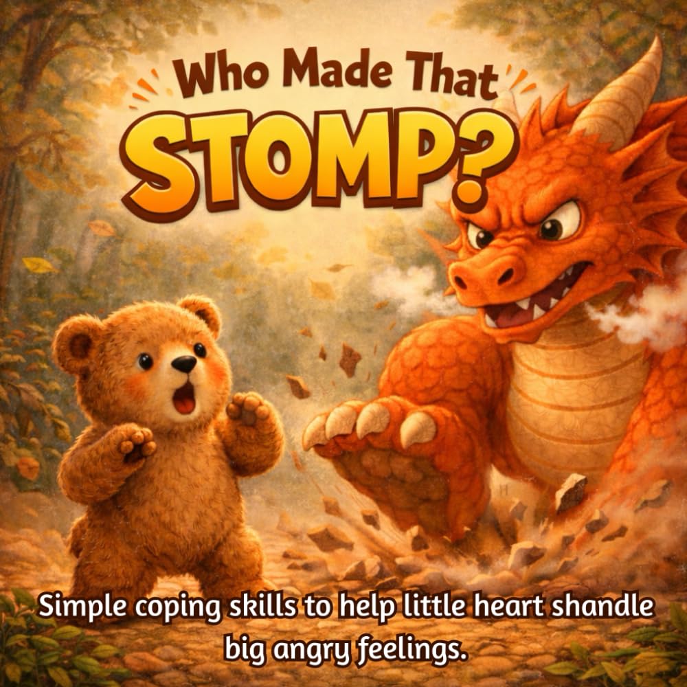 Who Made That STOMP? Simple coping skills to help little hearts manage big angry feelings.: Calm Journey Emotional Skills Brave Feelings Calm ... Emotional Mastery Kids Anger Coping Skills