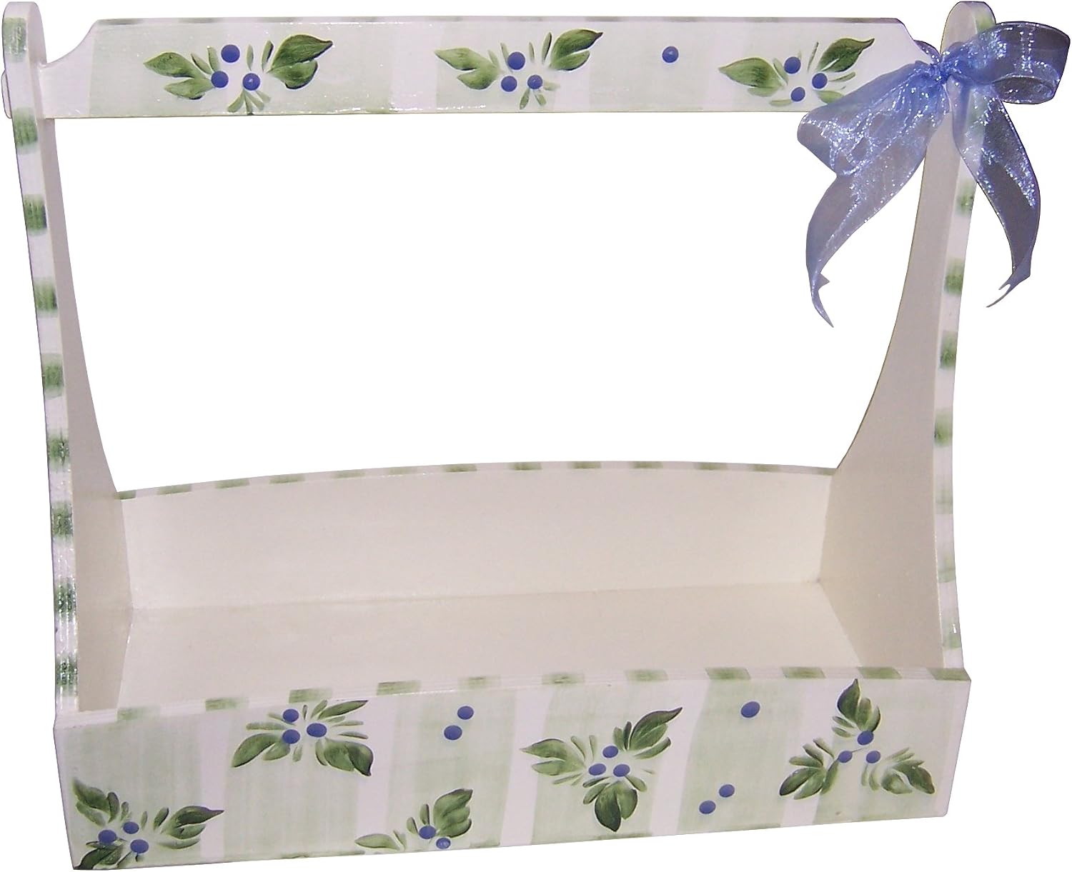 Cute Tools Toolbox Wooden Storage Container, Keep All Your Gadgets In This Handy Tool Box, Durable Hand Painted Organizer, Useful Decorative Bin From CuteTools! - Art For A Cause