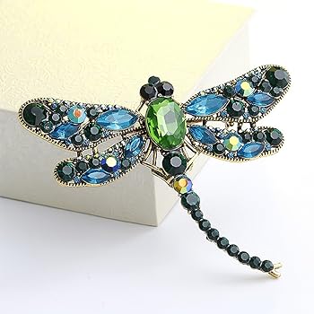 フライブローチ額入り装飾品 ティファニーエンチャント ドラゴンフライ スモール ユニセックス