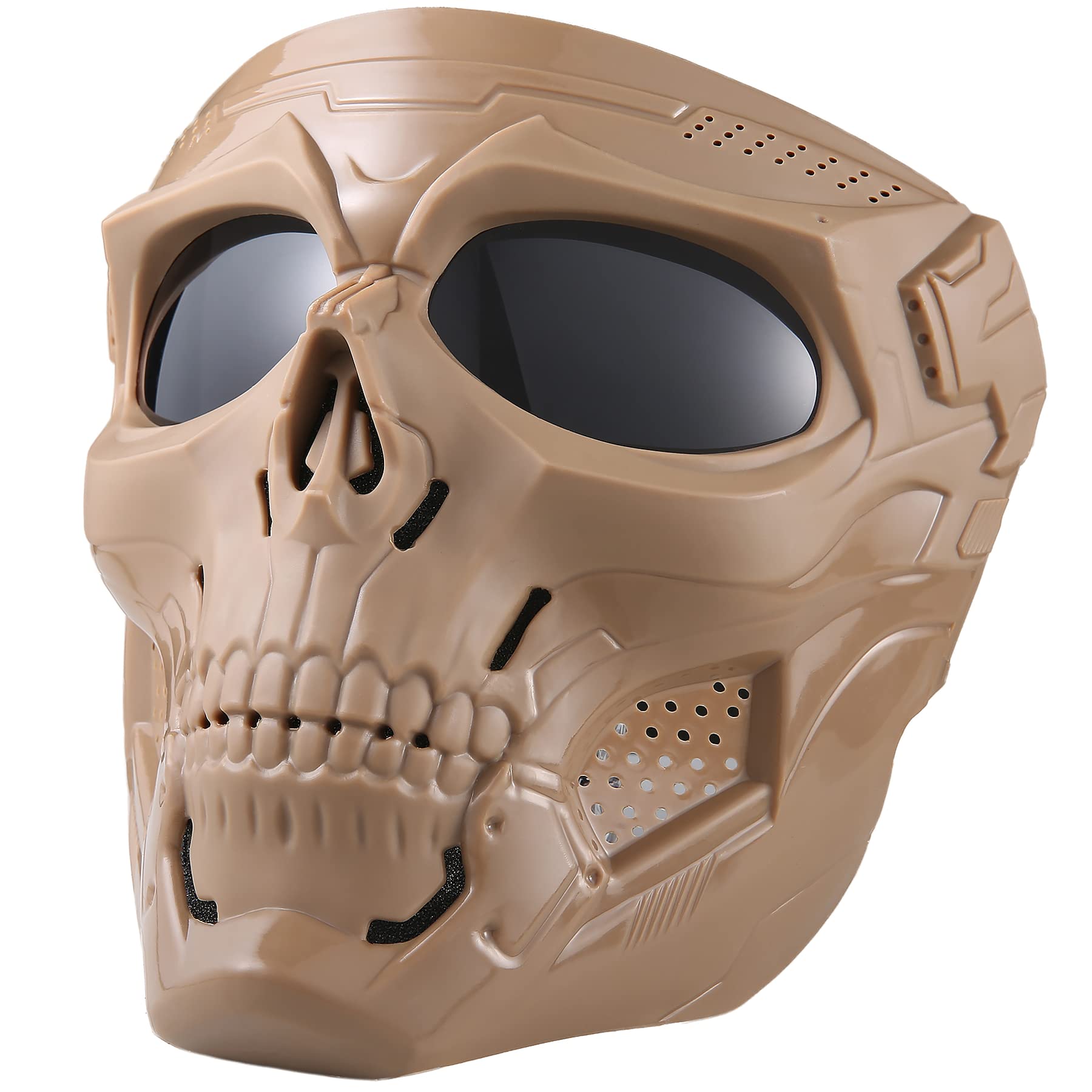 Skull Mask Full Face Tactical Masks for CS Survival Games Shooting Cosplay Movie Paintball Halloween Scary Masks