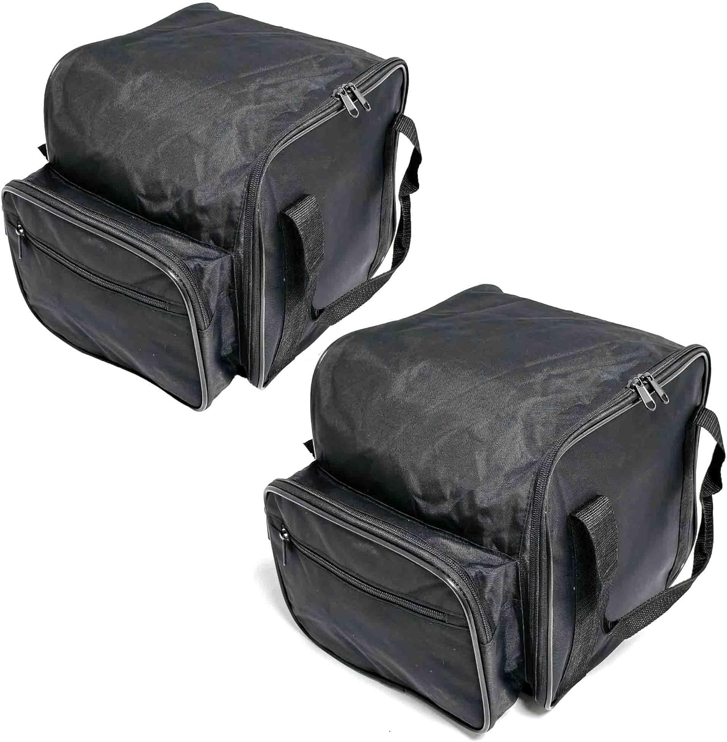 Saddlebags Trunk Liner Bag Inner Saddlebag Organizer Luggages for Harley Tri Glide Ultra Classic FLHTCUTG FLHTUTG Trike FLHXXX 2009-2022 (Black)