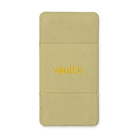 Vault X Trading Card Sideloading Deck Box, 100+ sleeved cards, Premium Exo-Tec Material, Card Holder Storage Box, Detachable Magnetic Lid, for MTG Commander Game, TCG (Pastel Yellow)