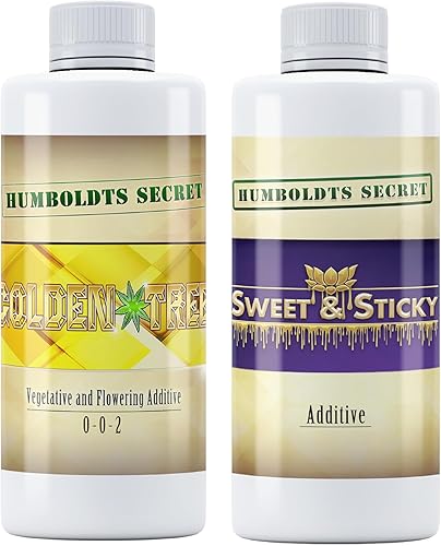 Humboldts Secret Golden Tree - Aditivo concentrado todo en uno - Vegetales, flores, frutas y más (2 onzas) con dulce y pegajoso - fuente de energía