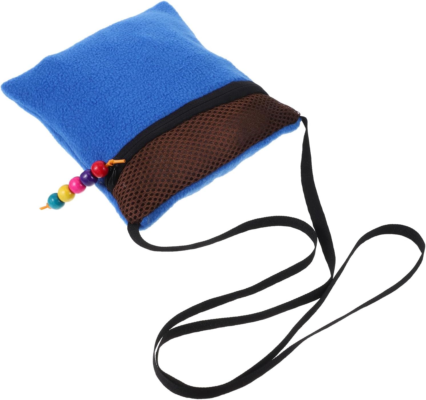 Small Animal Carrier Bag Breathable Shoulder Pouch Dark Blue Rat and Hamster Travel Carrier for Outdoor Use