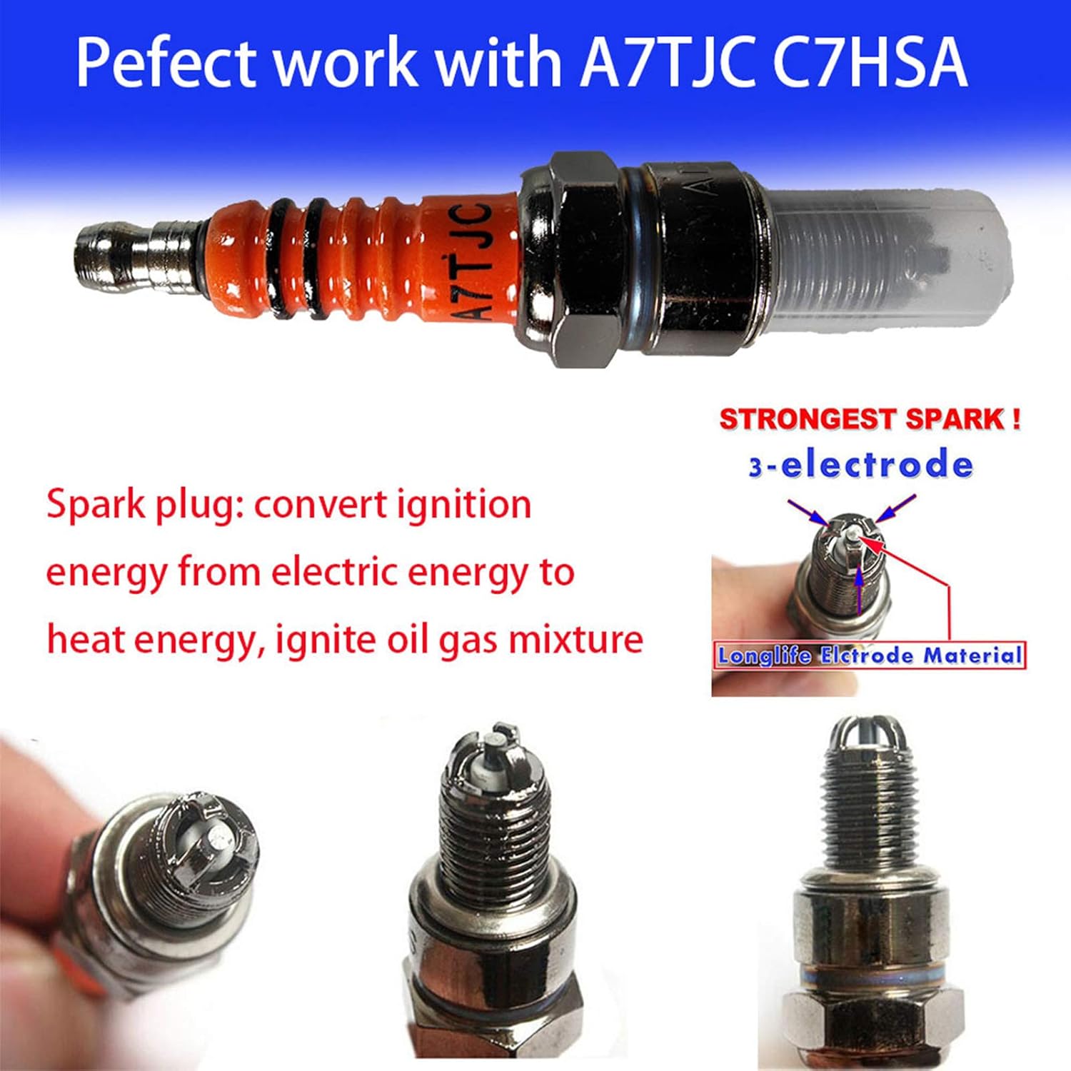 GY6 Ignition Coil Set with 6 Pin CDI and Spark Plug Uganda Ubuy