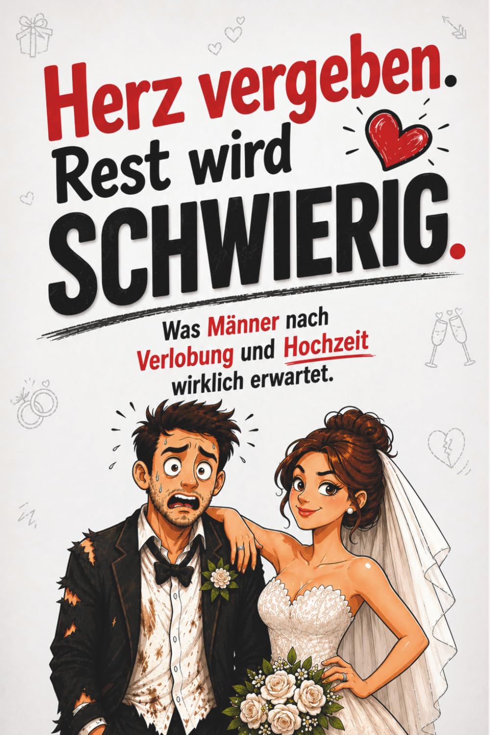 Herz vergeben. Rest wird SCHWIERIG - Was Männer nach Verlobung und Hochzeit wirklich erwartet.