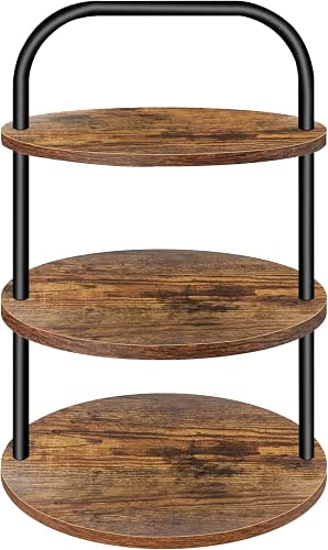 Cupcake Stand, Wooden Cupcake Stand for 50 Cupcakes 3 Tier