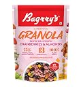 Bagrry’s Superfood Granola Exotic Fruits with Cranberries & Almonds 400g - 75% Fruits, Nuts, Seeds & Grains | 13 Nutrient-Packed Superfoods | 100% Plant-Based | High in Fibre & Protein | Healthy Breakfast Cereal | Multigrain Cereal | 100% Baked Granola | No Palm Oil gallery image
