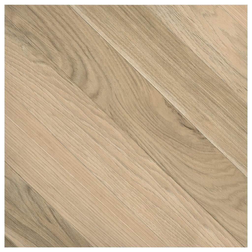 Materiały budowlane, wykładziny podłogowe i dywanSamoprzylepne deski podłogowe 55 szt. PVC 5,11 m² Brązowe paski