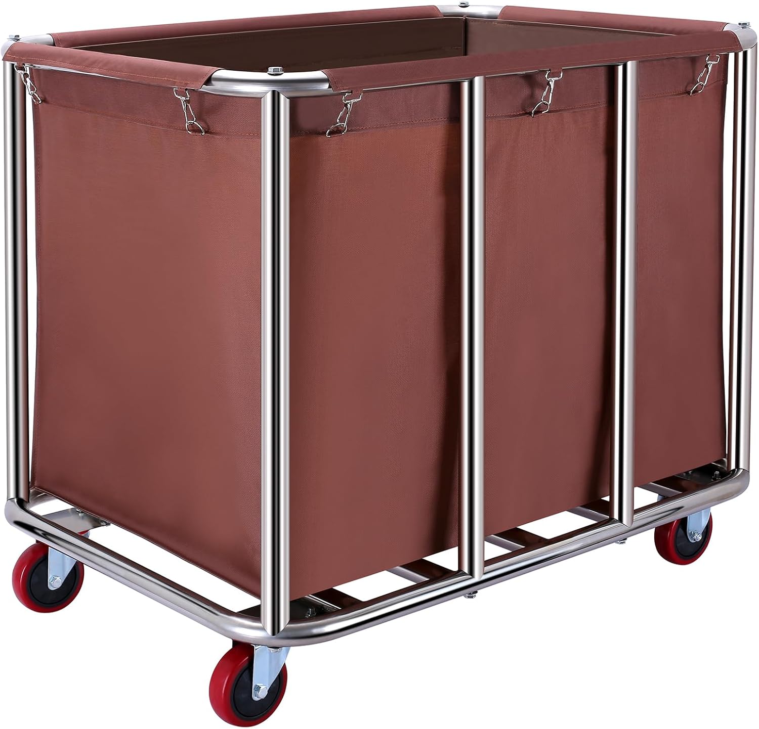 Commercial Laundry cart with Wheels,400L Large Laundry