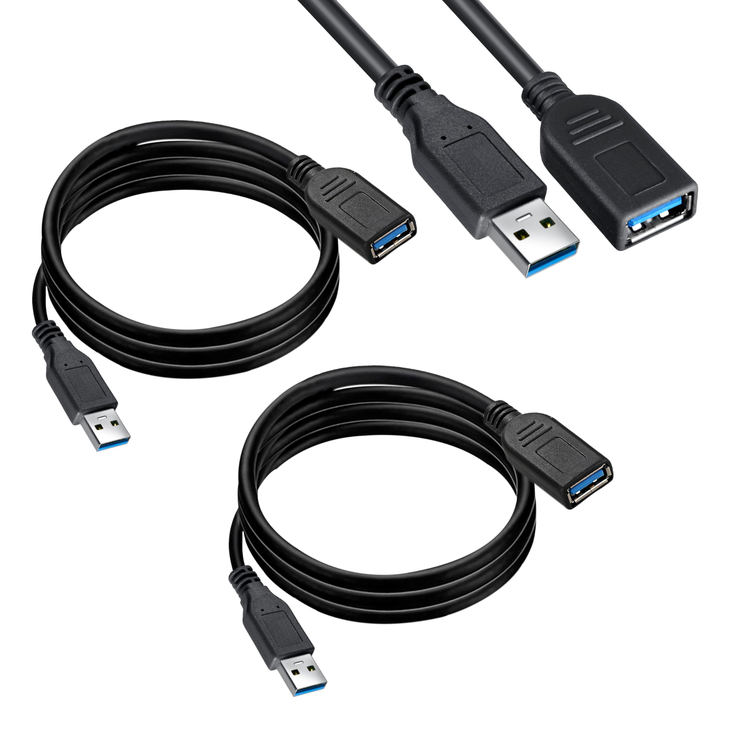Storite USB 3.0 Extension Cable - 1.5M Blue -11
