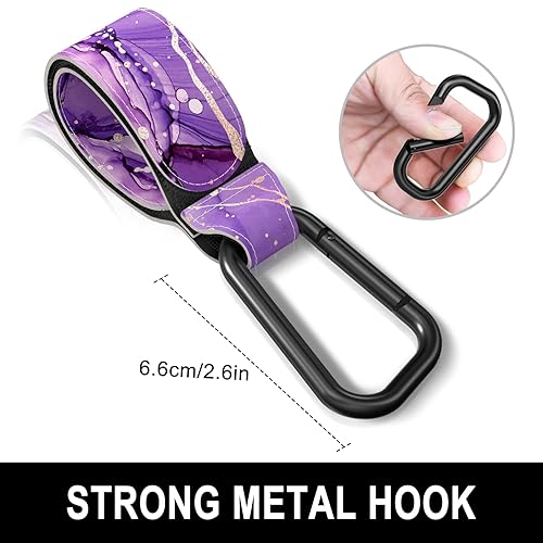 Miniatura 4 de Ganchos universales para cochecito de bebé para bolsas colgantes, clips universales para cochecito, gancho de mamá para cochecito, bolsa de pañales,
