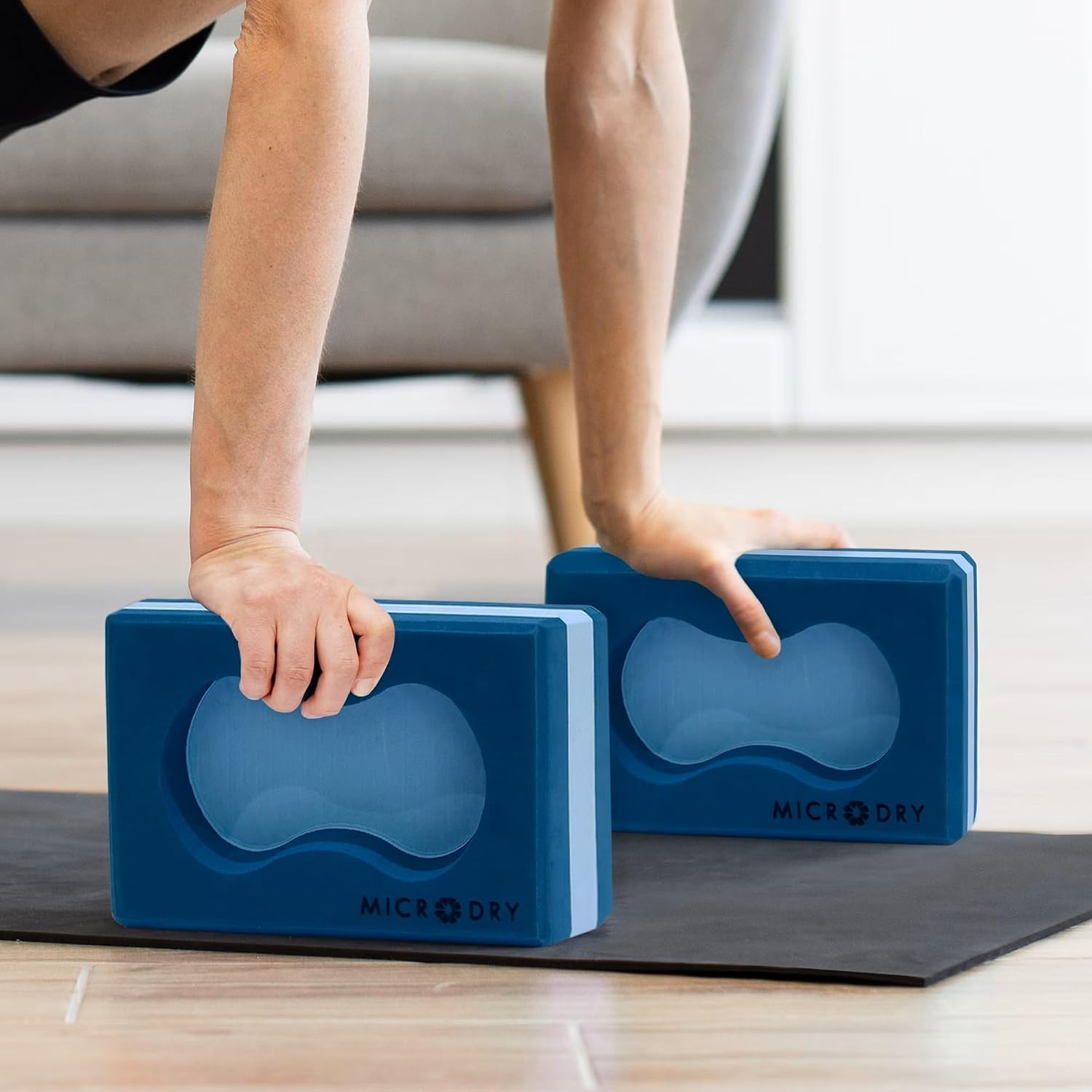 Microdry Sure-Grip Yoga Blocks Collection