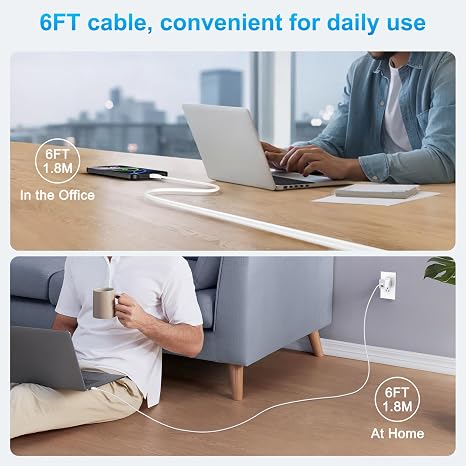 USB C Charger Cable, 60W Google Pixel USB C Charging Cable Cord, 6FT PD Type C Charge Cable Fast Charging for Google Pixel 10 Pro/9a/9/8/7/6/5/4/3 XL/Samsung Galaxy S26/S25/S24/S23 FE/S22/A56/A36/A16