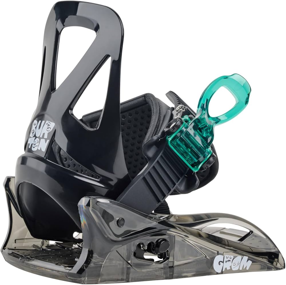 Amazon.com : Burton Kids Mini Grom Disc Snowboard Bindings, Small