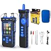 NF-8508 Network Cable Tester with Optical Power Meter VFL, PoE, and Length Measurement - RJ11/RJ45/CAT5/CAT6 Ethernet Cable Toner, Telephone Line Tracer, Fiber Tester, and Network Tools