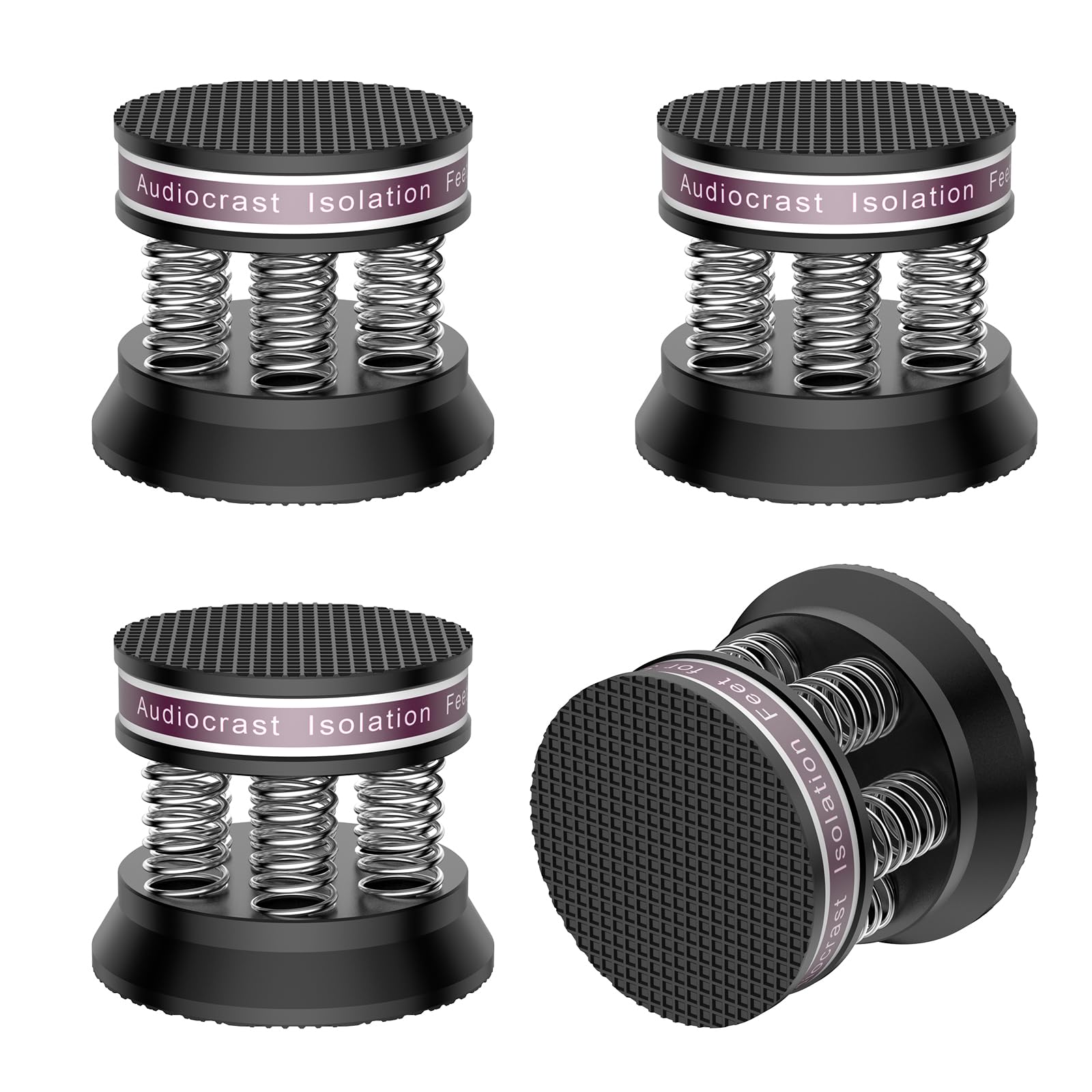 Piedini ammortizzatori HiFi 38,5 mm x 43 mm per altoparlanti subwoofer