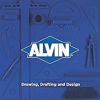 Vista 3 de ALVIN Cinta de dibujo de 34 pulgadas, 10 yardas, modelo 2300, cinta adhesiva suave para pintar, ideal para acuarelas y proyectos caseros, 10 yardas