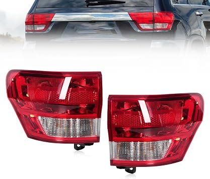 Tail Light For Jeep Grand Cherokee 2011-2013 Brake Turn Signal Driving Lamp 55079421AG 55079420AG Outside Left&Right