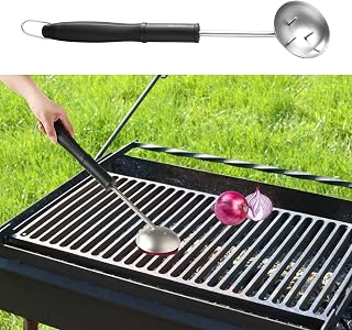 Onion Holder, Onion Grill Cleaner Tool, Potato Holder, Grill Brush Bristle Free, for Blackstone, Lasts for 10 Years,Stainless Steel, BBQ Grill Accessories, Gifts for Grill Master