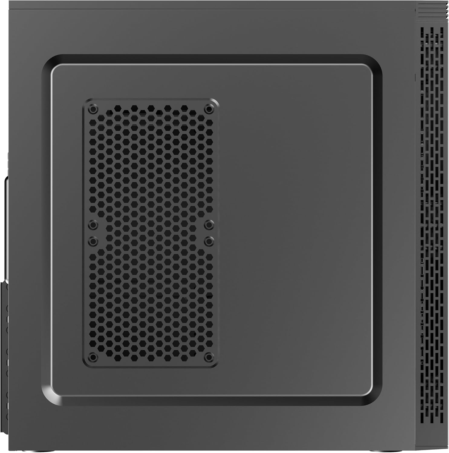 DIYPC DIY-S05-BK Black USB3.0 Steel ATX Mid Tower Computer Case, 3 x120mm Black Fan (2 x Front, 1x Rear Pre-Installed)