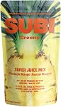 SUBI Greens Superfood Poudre végétale de pêche, 20+ des livres de fruits et légumes entrent dans 1 sac, Fabriqué au Canada, Superaliments Ingrédients: Matcha, Kale, Orge, Spiruline - 40 Fourniture de jour