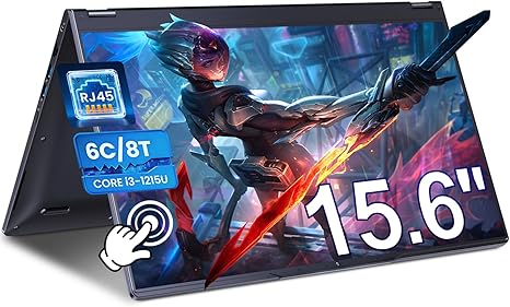 Asus och GoPro samarbetar för att skapa en laptop för nomadiska och extrema innehållskreatörer 7 71BdQKulNgL. AC SX466 Convertible Laptop 15.6 inch, 2 in 1 Touchscreen Laptop Computer with i3-1215U Processor(6C/8T, Up to 4.4GHz), 16GB RAM, 1024GB SSD, WiFi 6, BT5.2, RJ45, 57.75WH, for Home Business Student