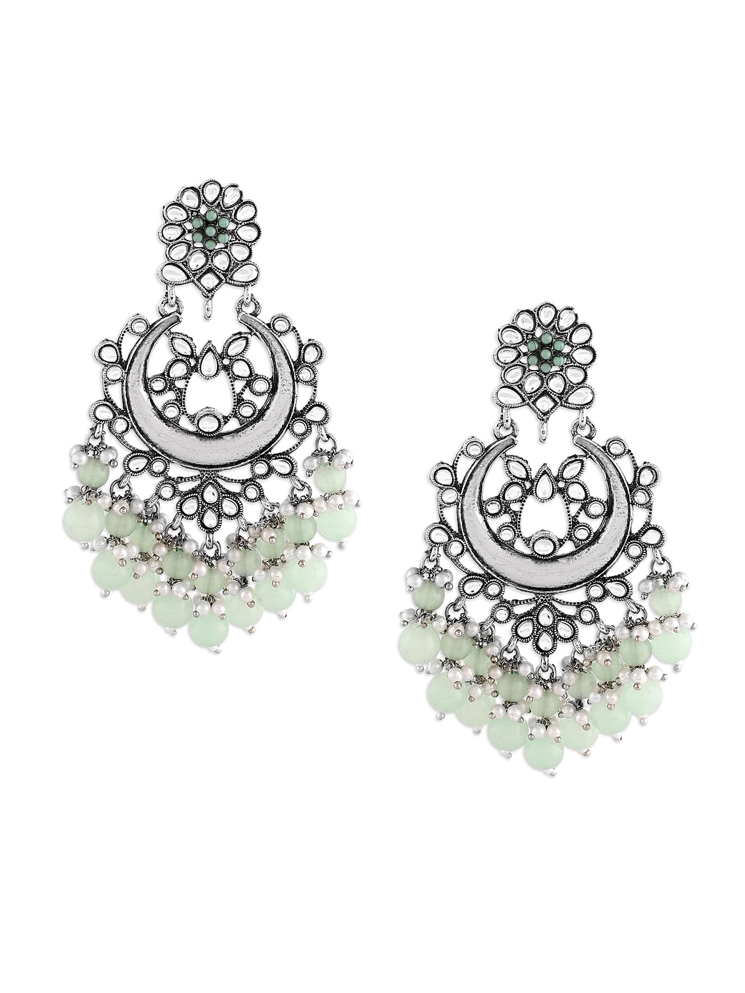 See full amazon price history chart for Zaveri Pearls Green Kundan Dazzling Artificial Beads Ethnic Dangle Earring For Women-ZPFK17083 Zaveri Pearls Green Kundan Dazzling Artificial Beads Ethnic Dangle Earring For Women-ZPFK17083 (B0CNR8C939) Amazon Price History, Amazon Price Tracker