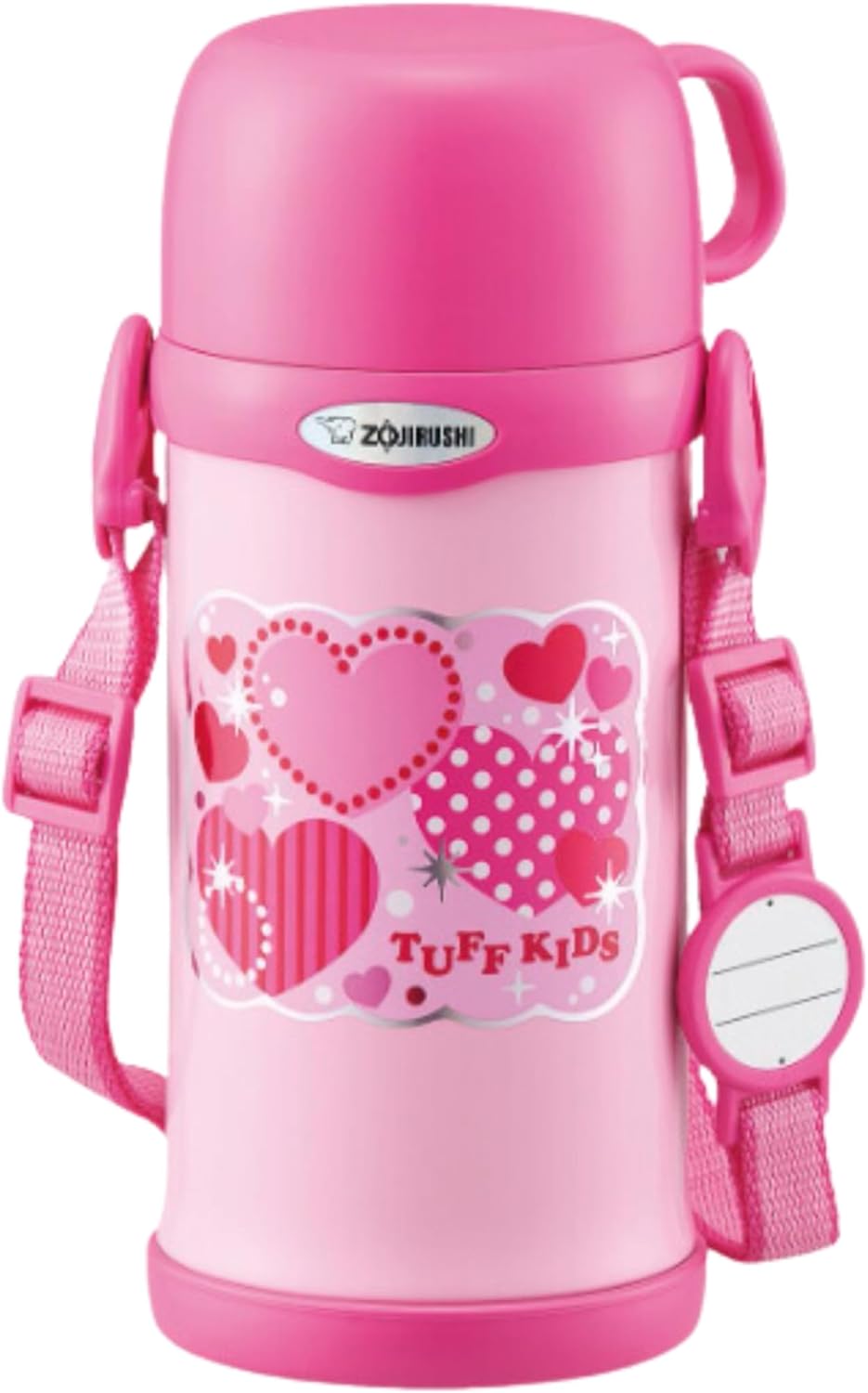 象印マホービン 子ども向け 水筒 600ml コップタイプ さげひもつき ステンレスボトル 軽量&コンパクト 保温・保冷 ピンク SC-MC60-PA