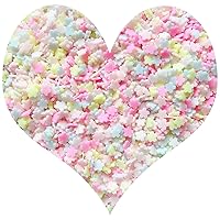 Vista 9 de EHOPE 50g de chispitas falsas de resina, chispitas falsas de caramelo, chispitas de arcilla, chispitas de polímero, rebanadas de arcilla de polímero