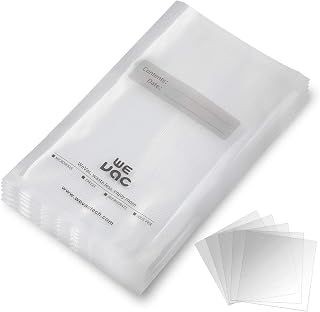 Wevac Vacuum Sealer Bags 11x16 Gallon 100ct Heavy Duty BPA Free for FoodSaver, Weston, Sous Vide Meal Prep Storage