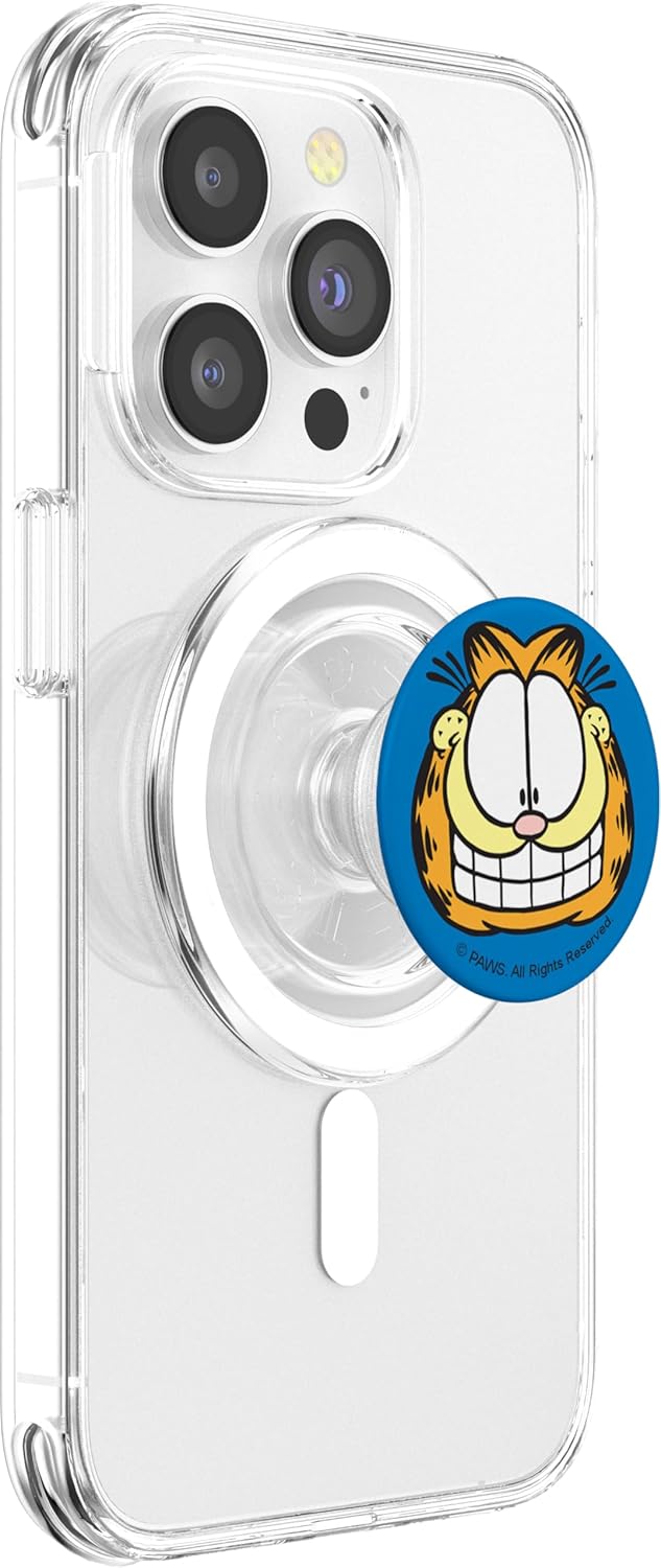 Garfield Smile PopSockets PopGrip for MagSafe